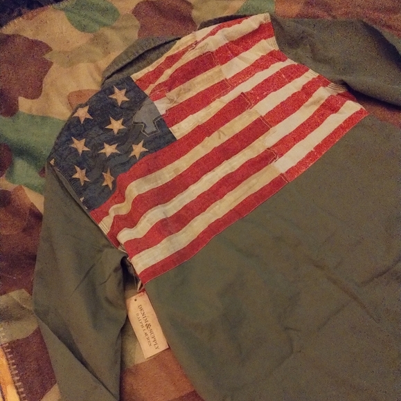 🔥Distressed Denim and supply RL button down - Picture 5 of 12